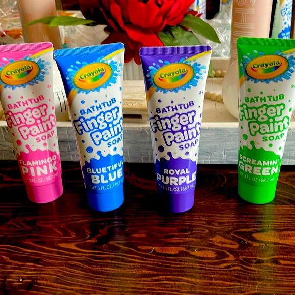 Crayola Bath, Skin & Hair Crayola Bathtub Finger Paint Soap Poshmark